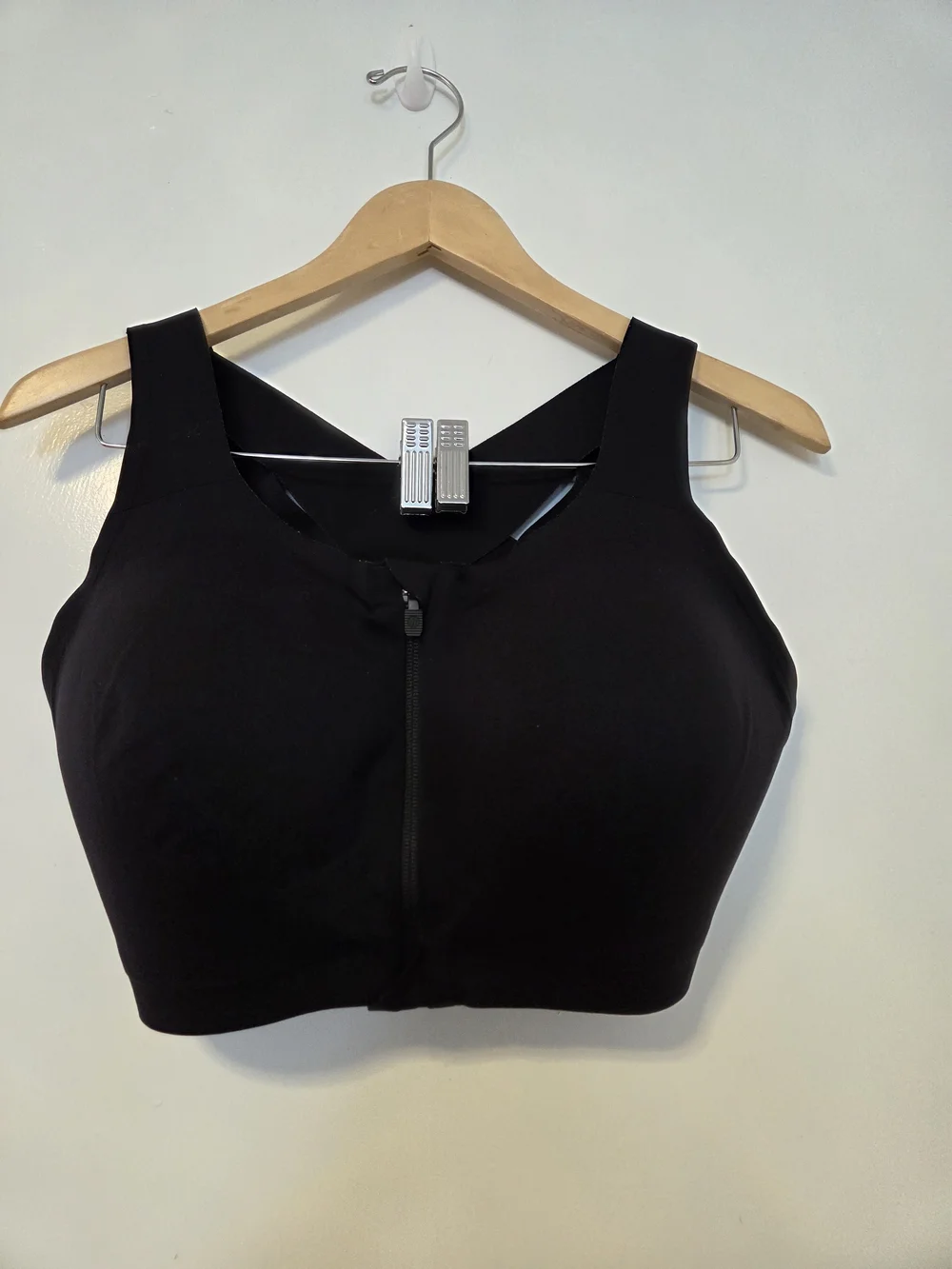 lululemon athletica Black Front-Zip Sports Bra - Supportive Women's Intimates